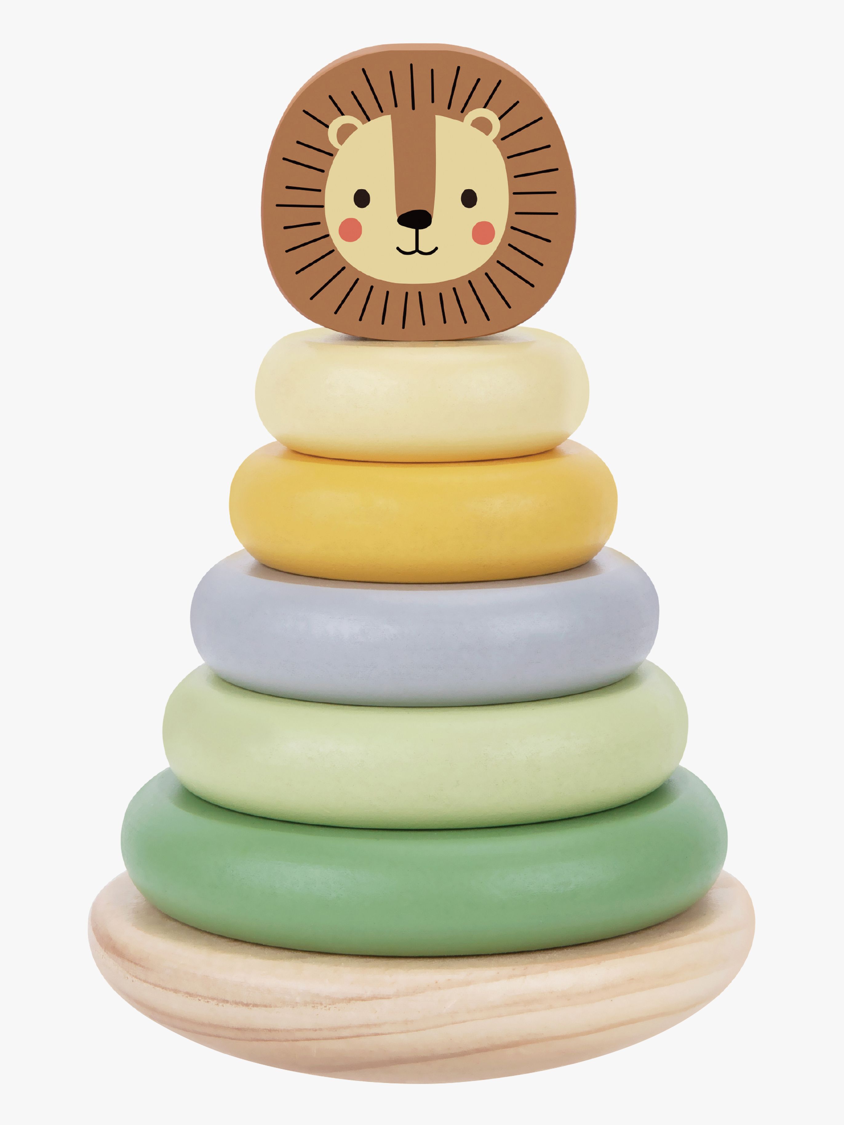 Löwe Stapelturm, Mehrfarbig, Babyspielzeug