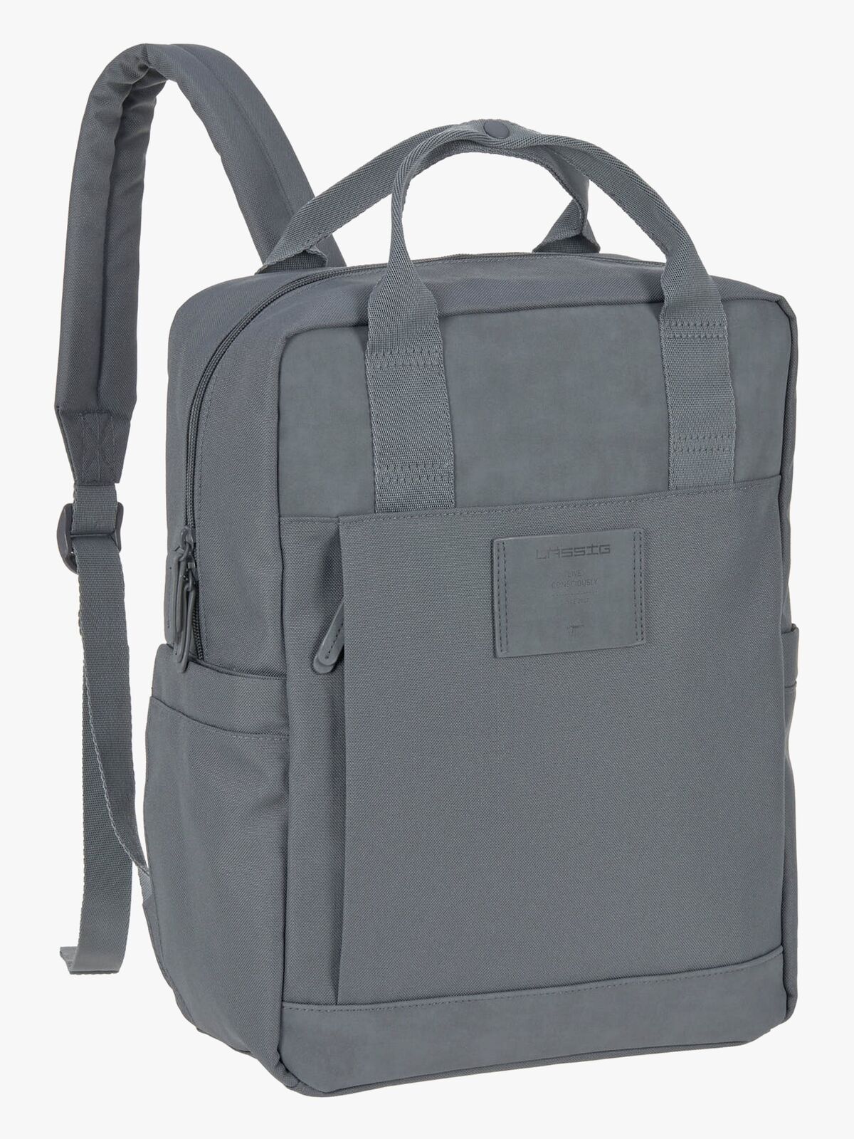 Lässig Vividal Wickeltasche Rucksack, Anthracite