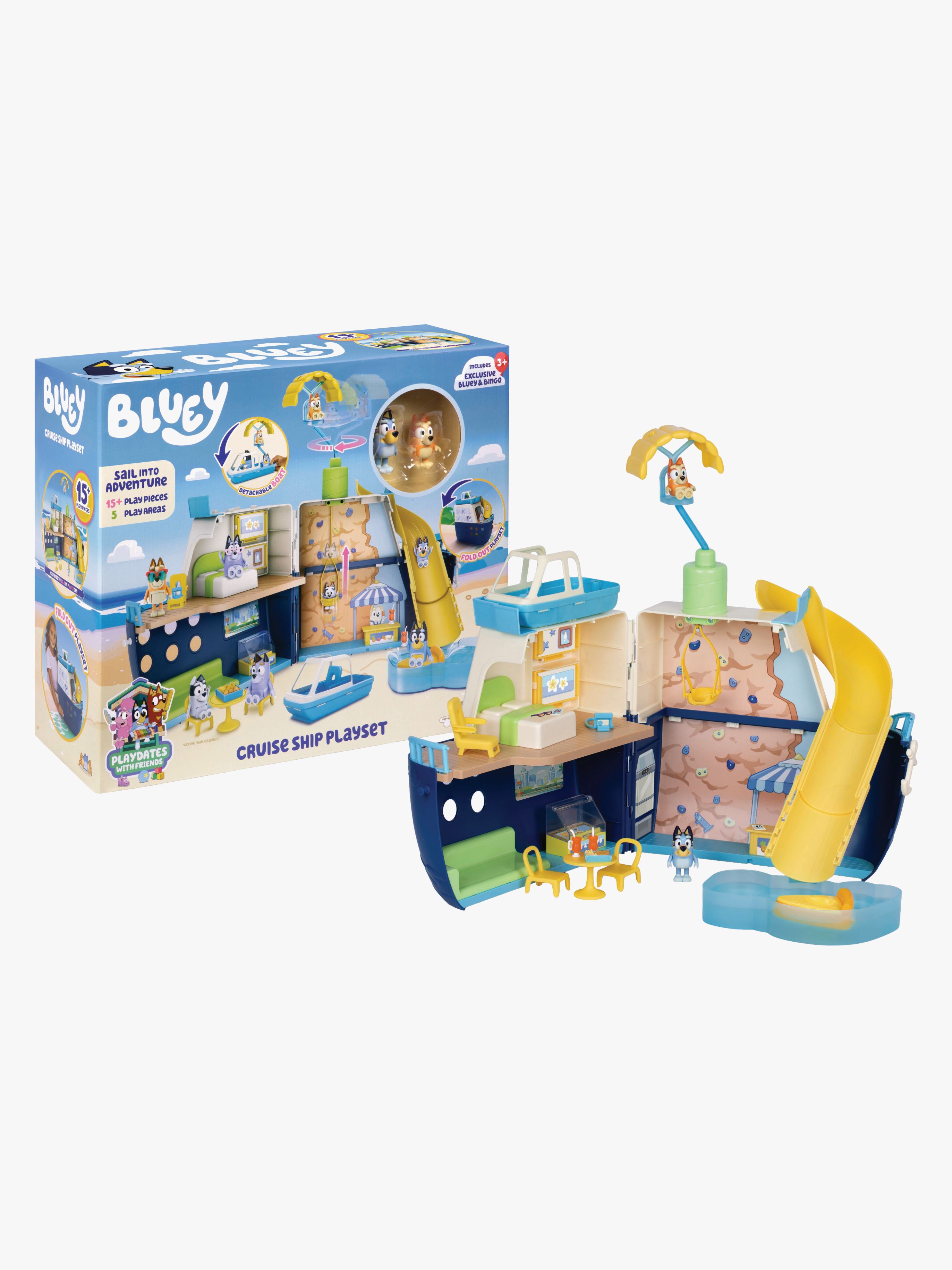 Bluey Spielset Kreuzfahrtschiff