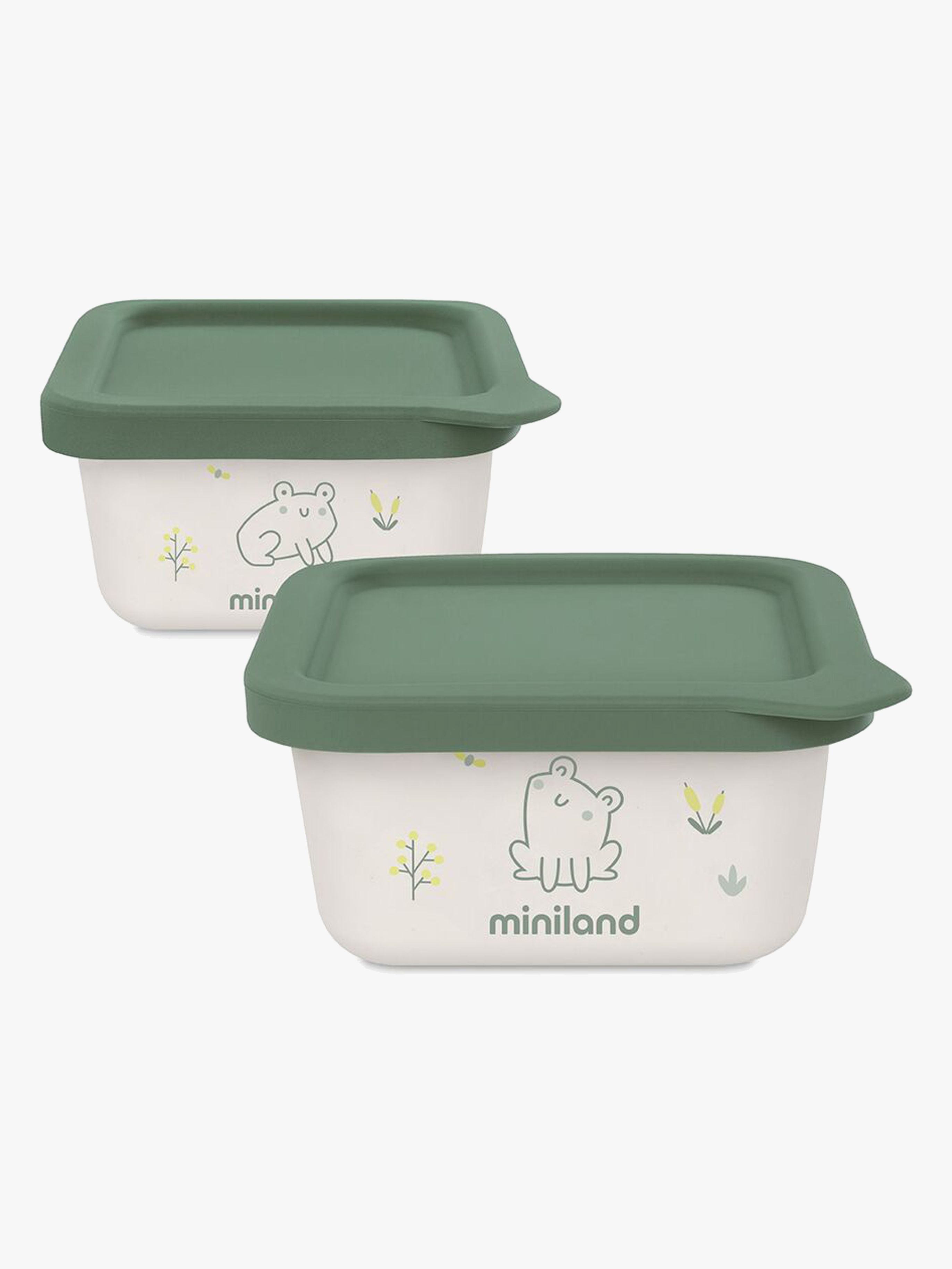 Naturset Brotdose 2er-Pack, Frog