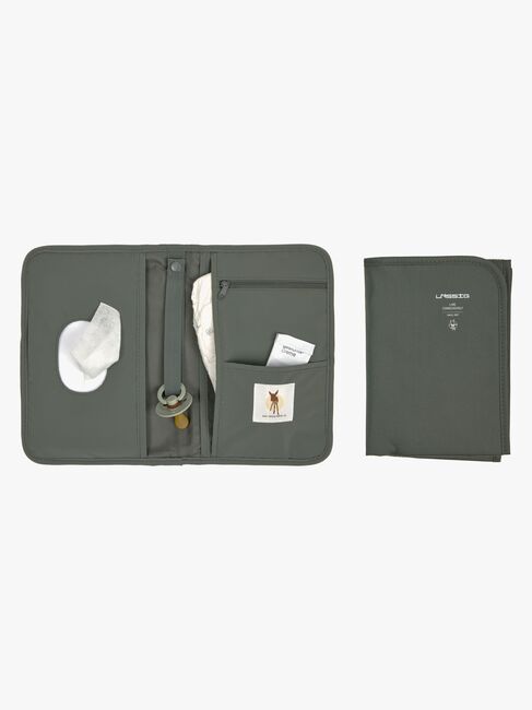 Lässig Kompakte Wickeltasche, Olive