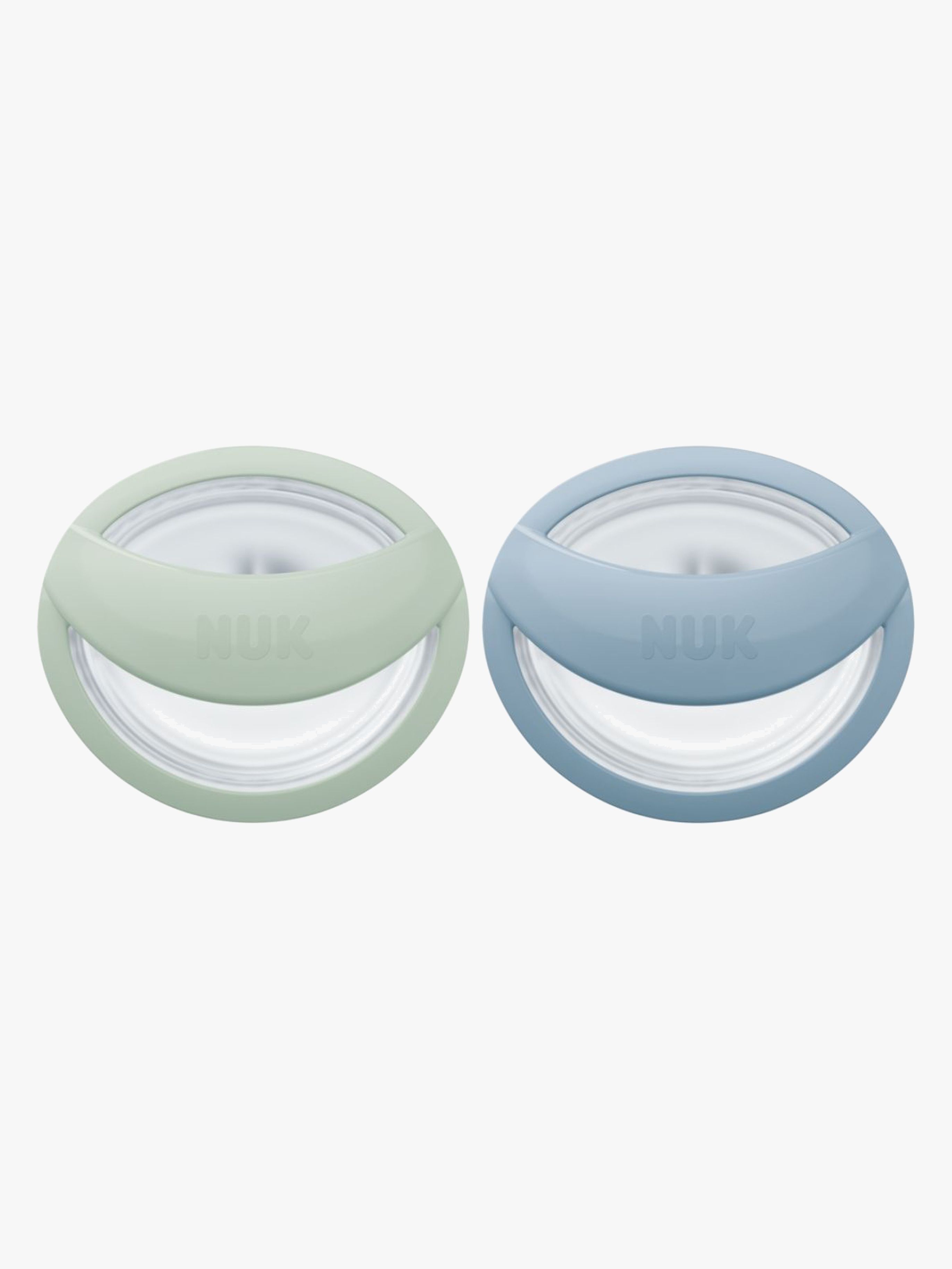NUK Perfect Match Schnuller 2er-Pack Größe 1, Green/Blue