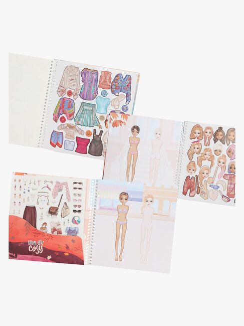 TOPModel Dress Me Up Stickerbuch Cosy