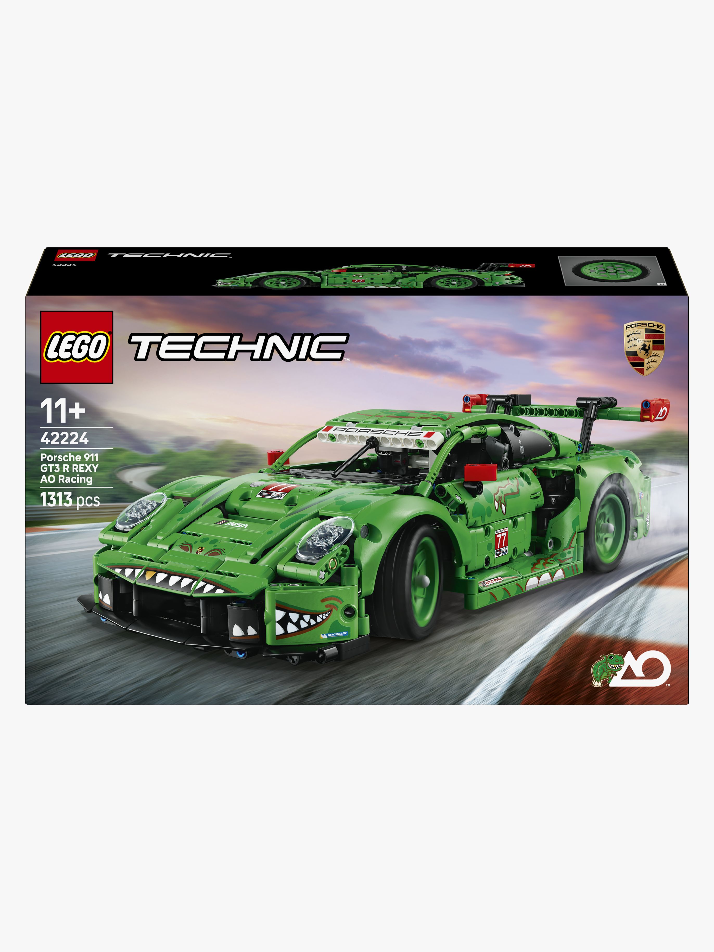 Technic 42224 Porsche 911 GT3 R REXY AO Racing Rennwagen