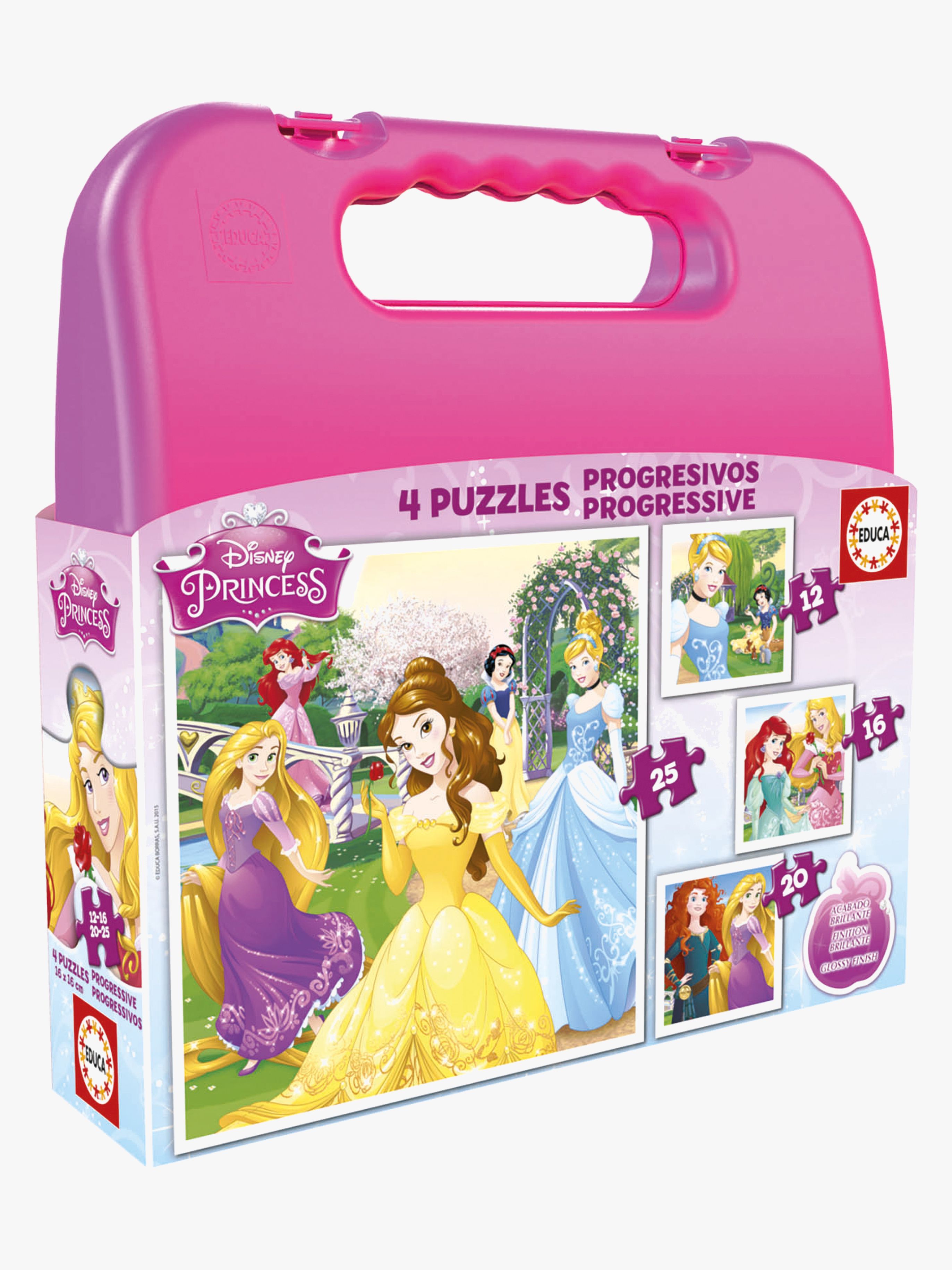 Educa Disney Princess Puzzles 4-in-1