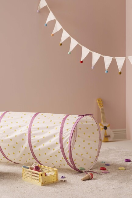Kid's Concept Spieltunnel Gefleckt, Rosa
