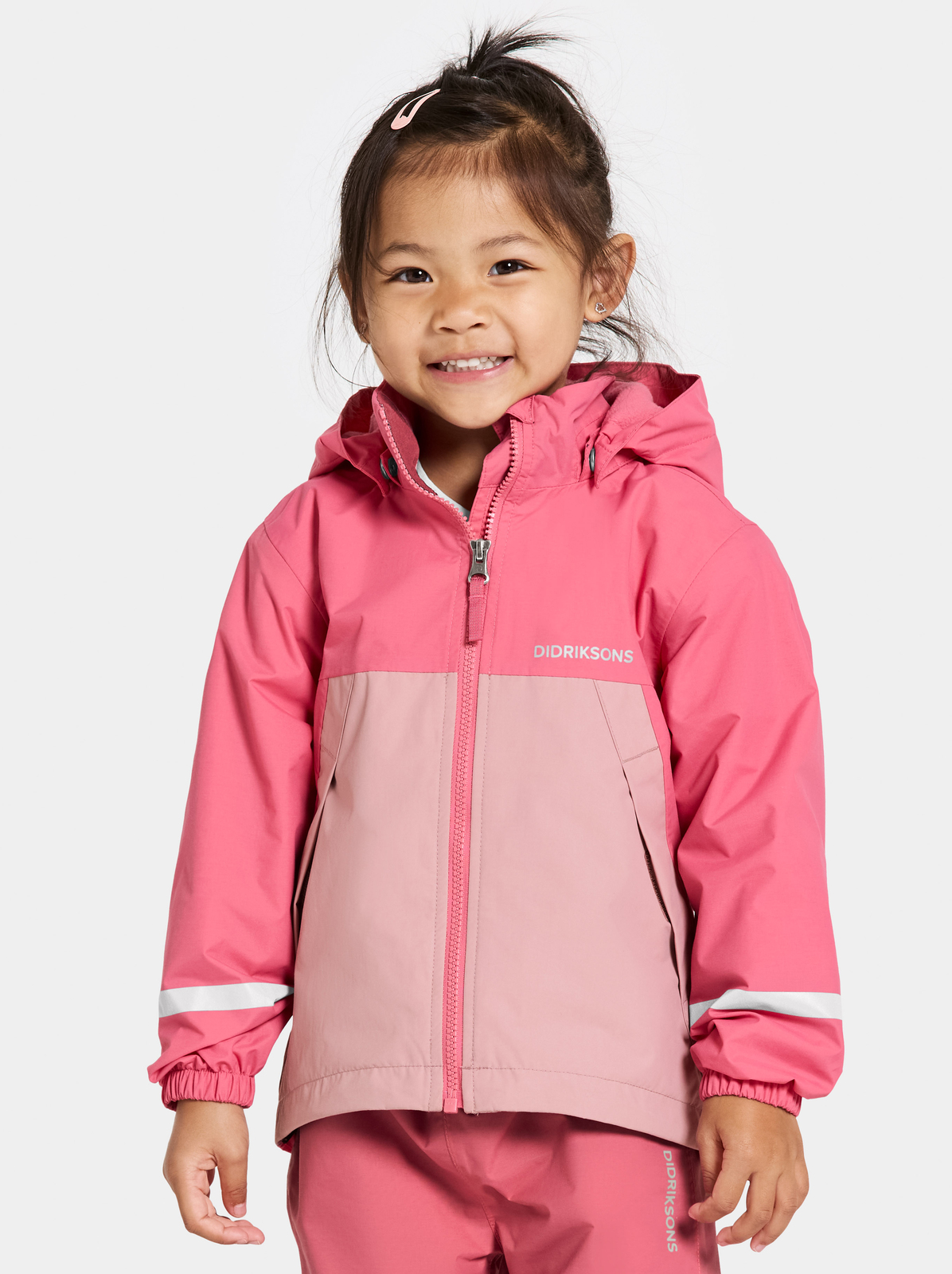 Didriksons Bladet Outdoorjacke, Dusty Azalea