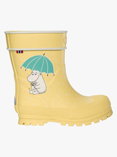 Viking Alv Jolly Mumin Gummistiefel, Light Yellow
