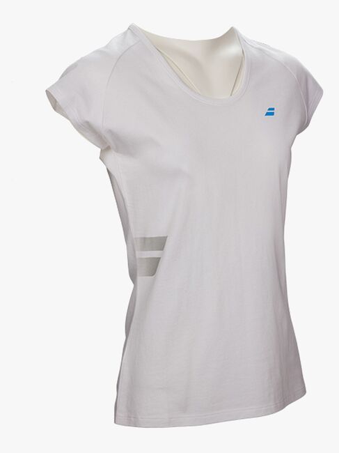 Babolat Core Girl T-Shirt, Weiß