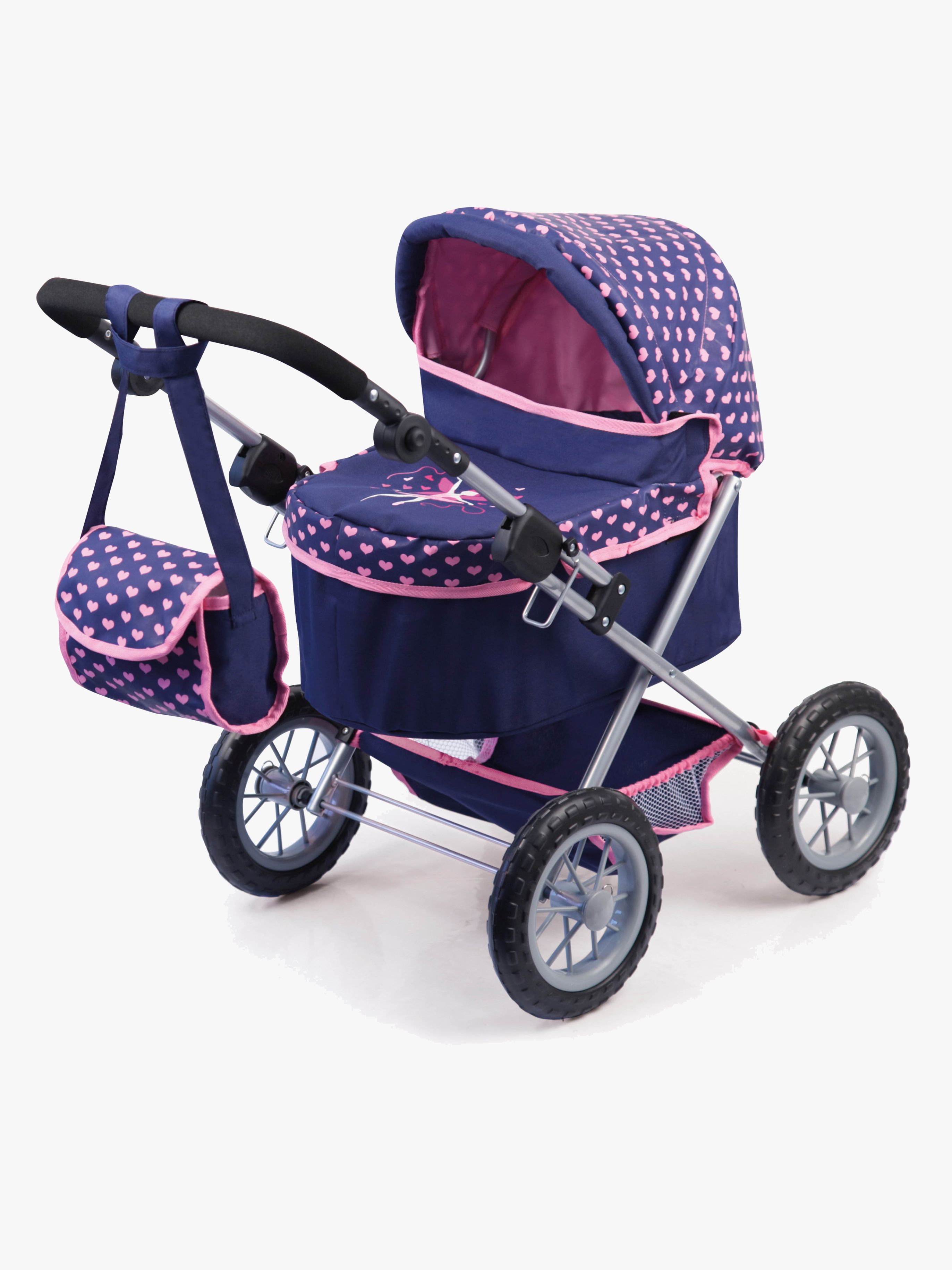 BayerDesign Trendy Puppenwagen, Blau