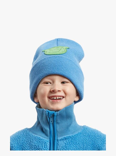 Svea Big Felt Badge Mütze, Magic Blue