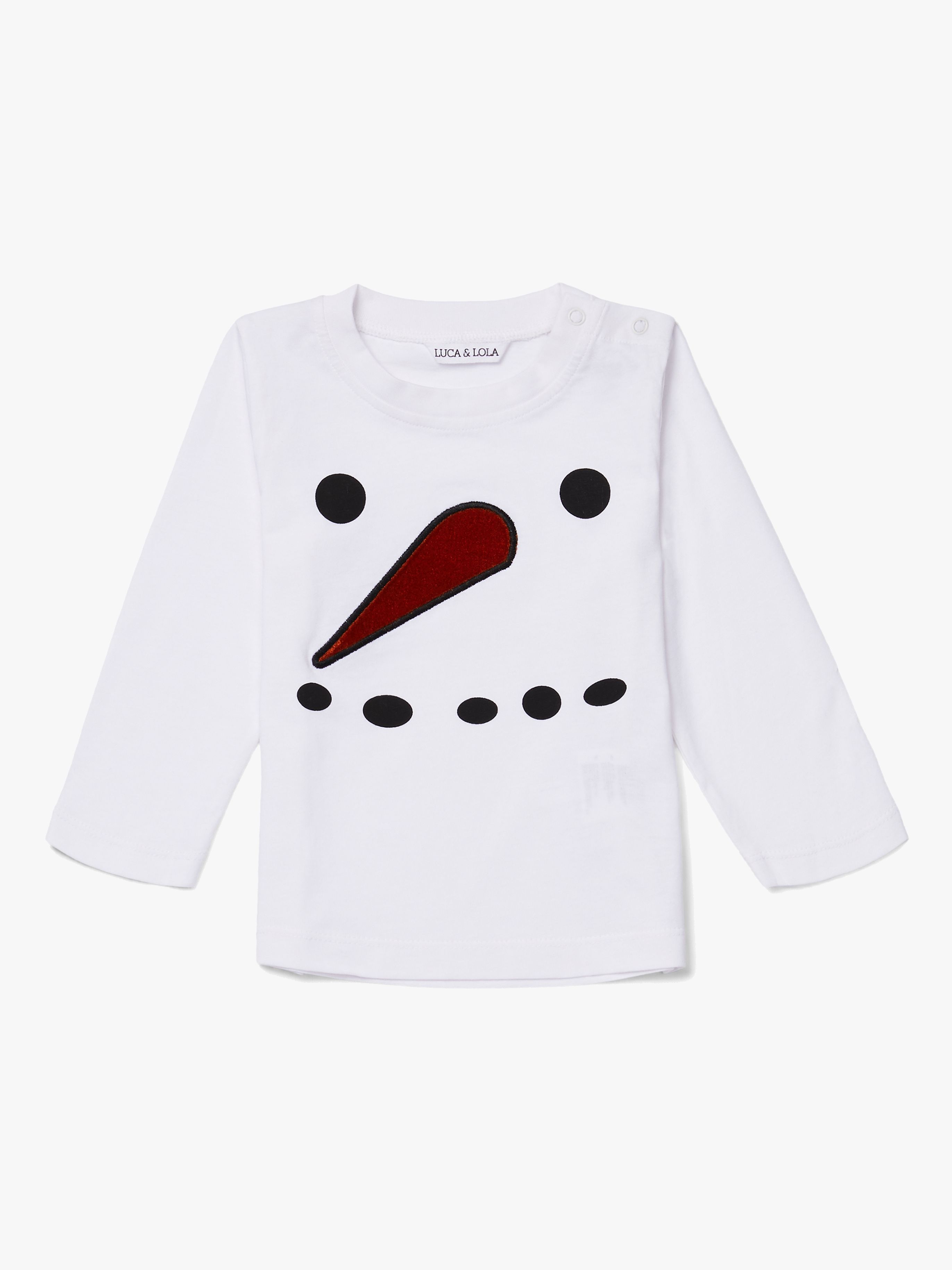 Top Baby Snowman, White 62