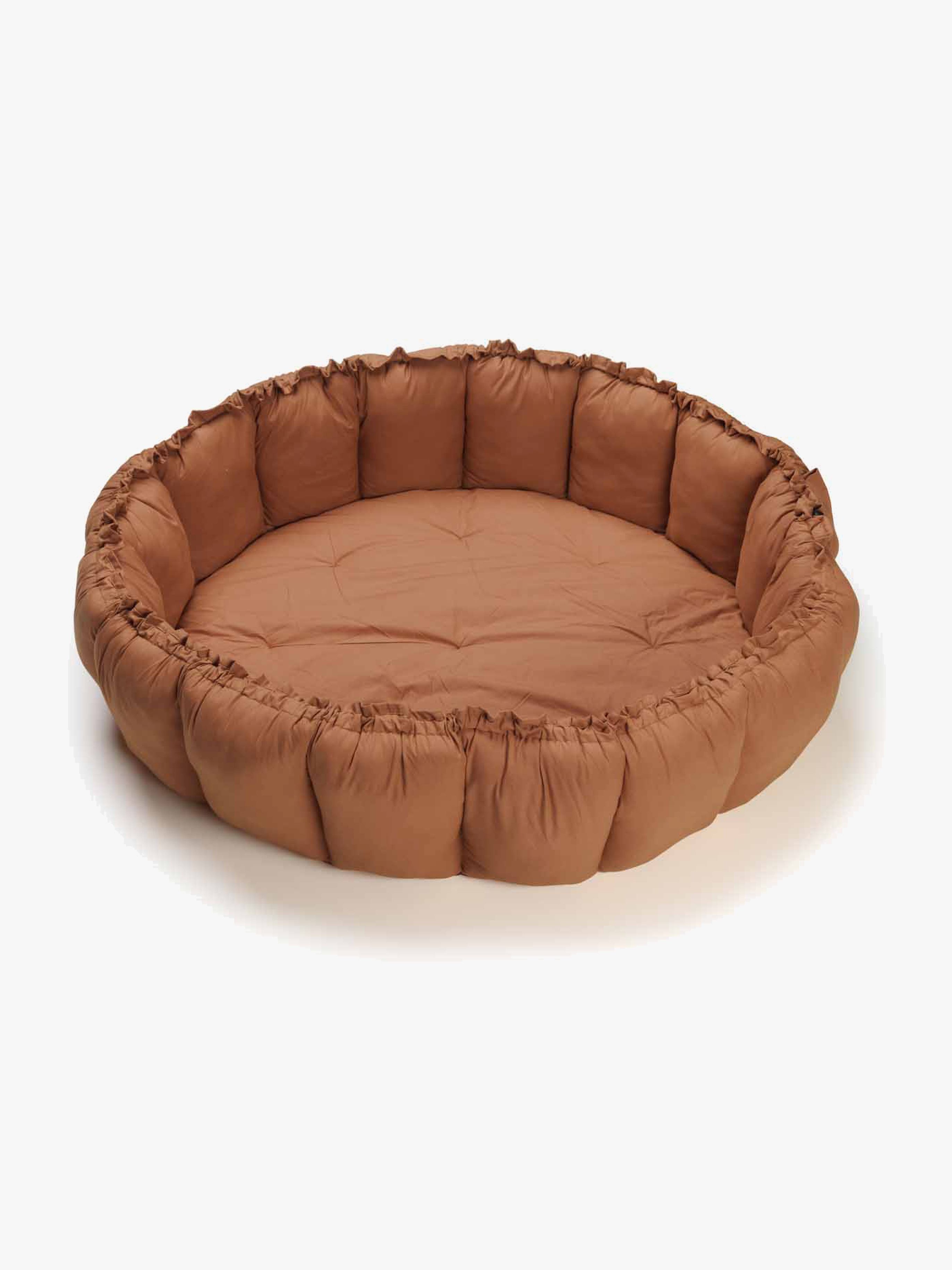 Play& Go Organic Bloom Spielteppich, Tawny Brown