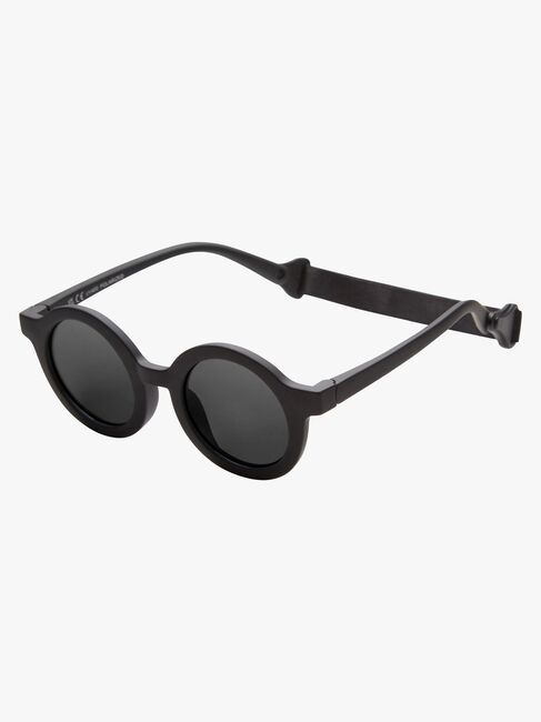 BabyMocs Signature Soft Biegbare Sonnenbrille, Schwarz