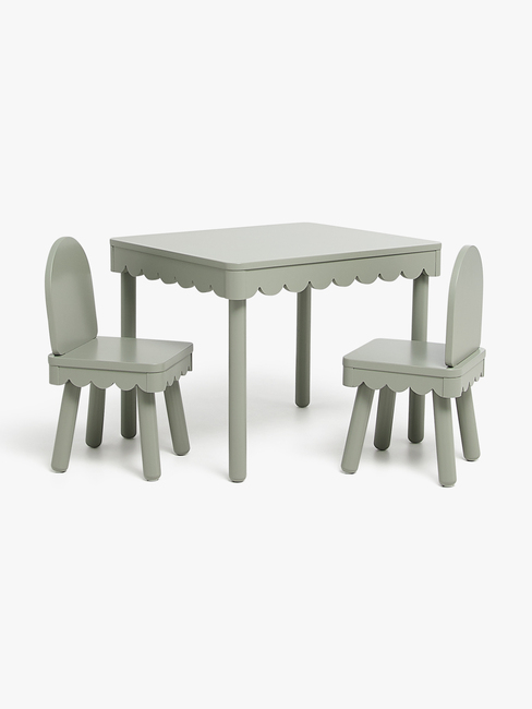 Alice & Fox Dune Tisch & Stuhl, Sage