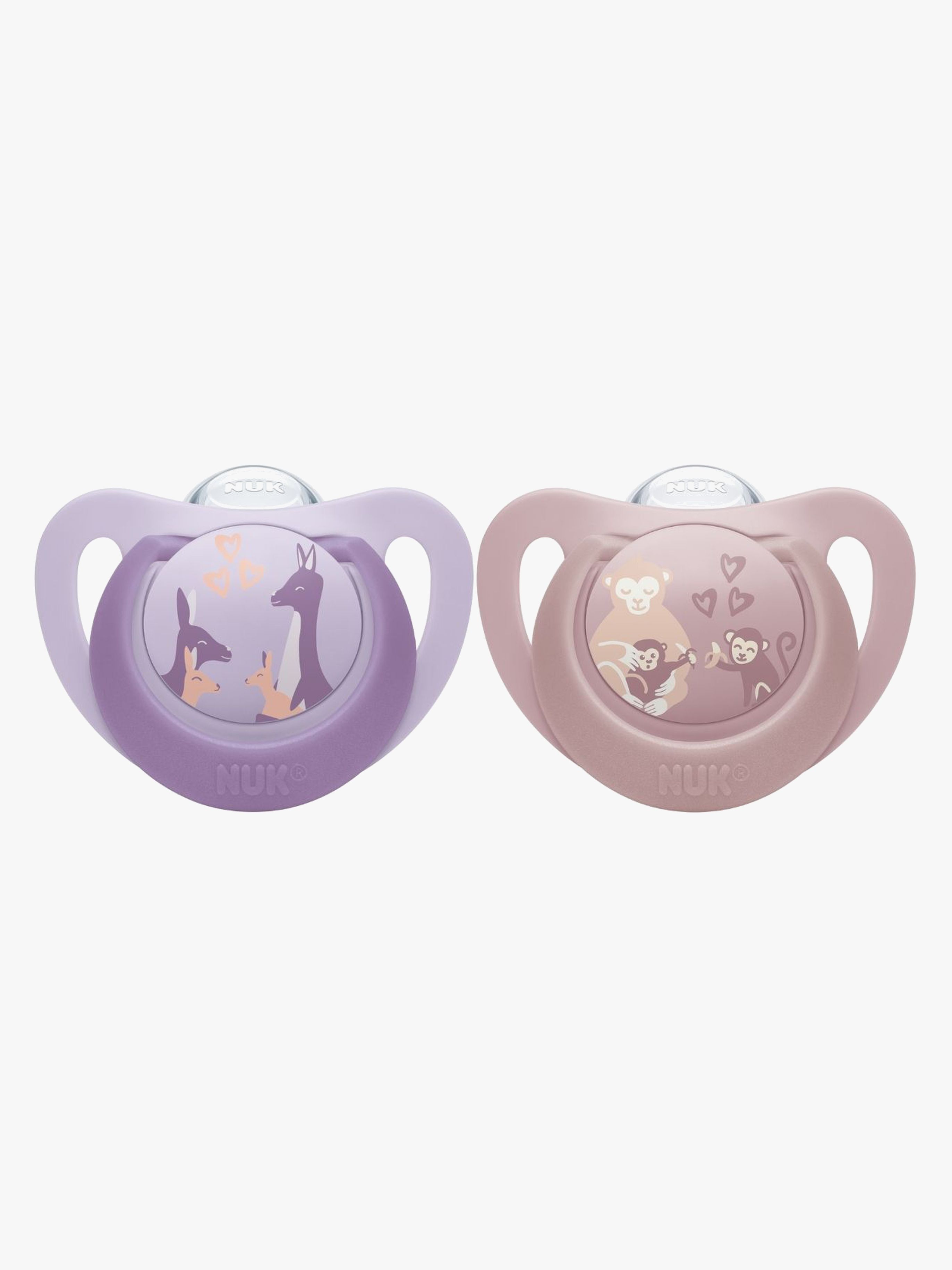 First Choice Classic Schnuller 2er-Pack Größe 3, Monkey / Kangaroo