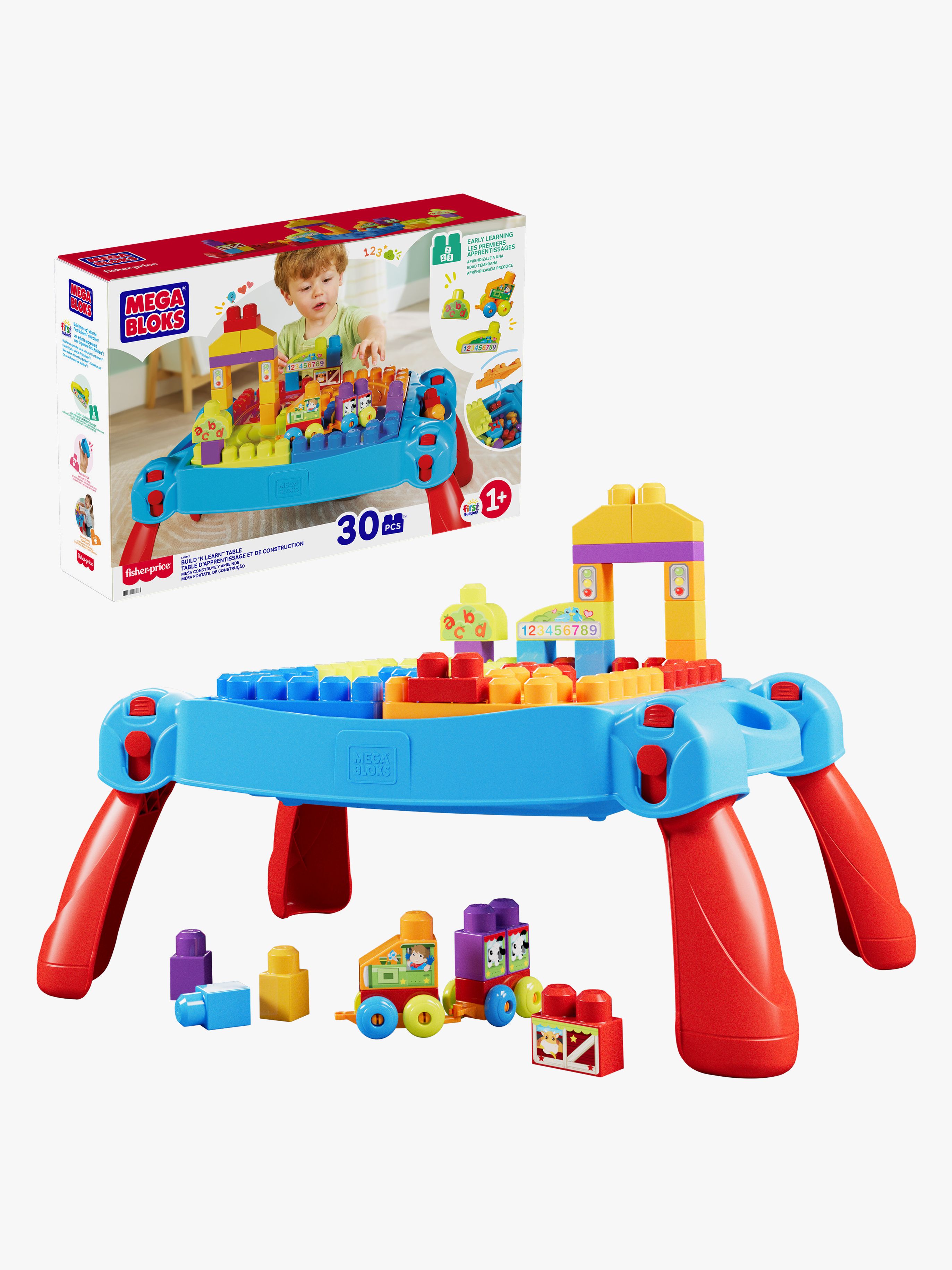 Mega Bloks First Builders Aktivitätstisch, Babyspielzeug