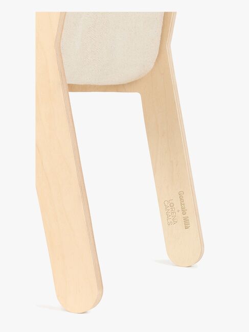 Lorena Canals Sillita Stuhl Kaarol, Natural/Multicolored