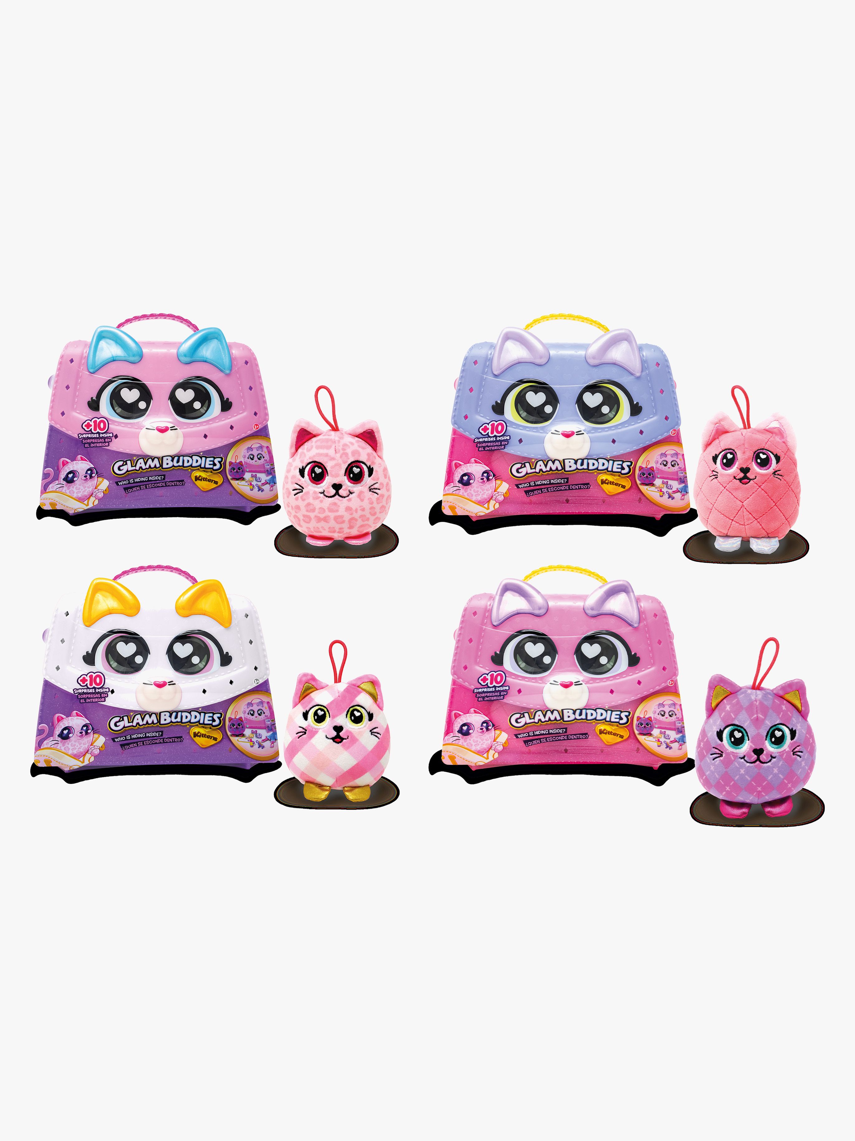 GLAMBUDDIES Kitten Handtasche Plüschspielzeug Gemischte Auswahl