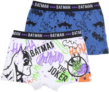 Batman Boxershorts 2er-Pack, Weiβ