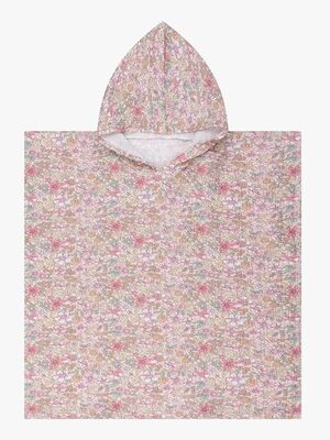 Swim Essentials Blossom Poncho, Blue