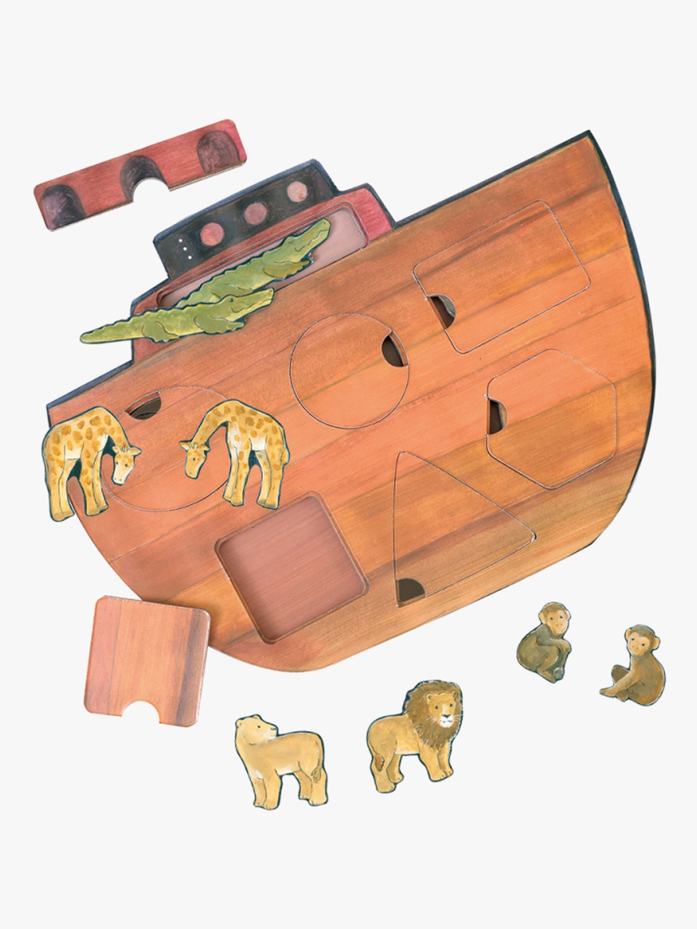 Egmont Toys Puzzle Der Wald Arche Noah 7 Teile