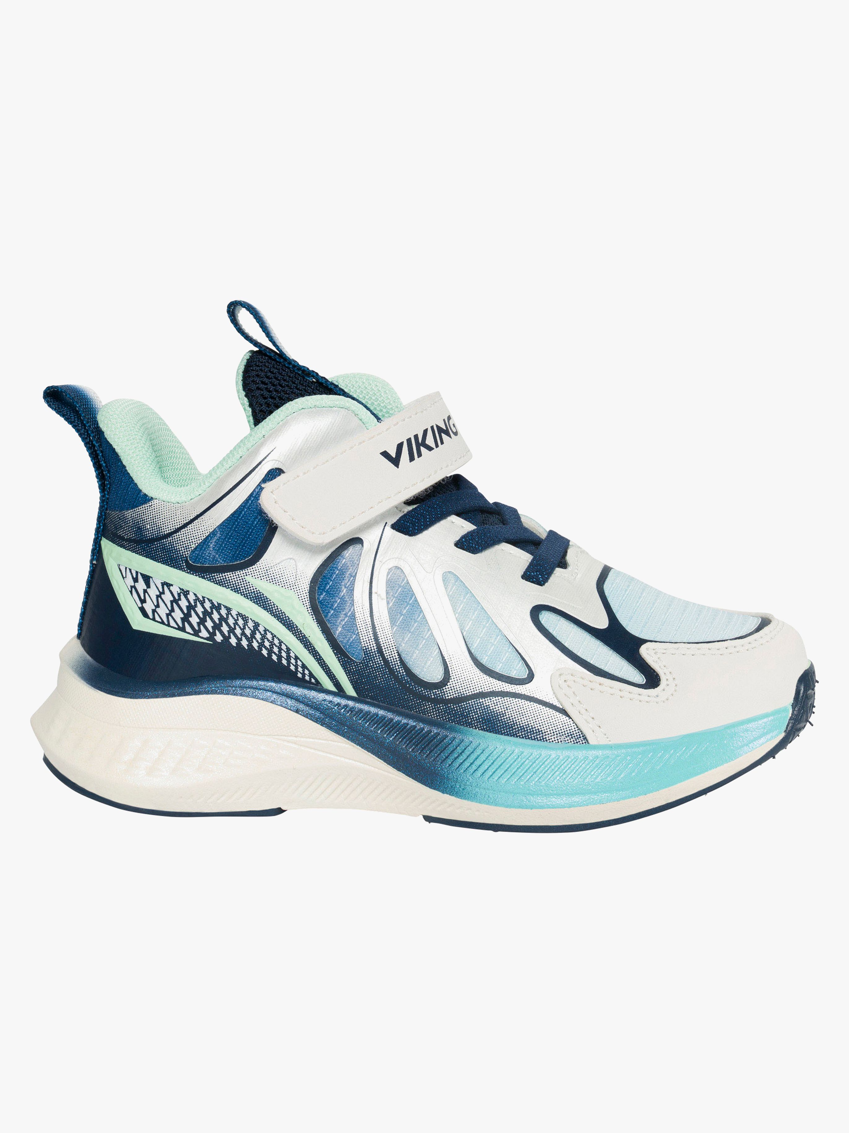 Flash 1V Kinder Sneaker, Eggshell / Navy, 27, Kinderschuhe