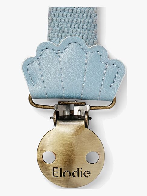 Elodie Schnullerkette Scallop, Sunrise Blue