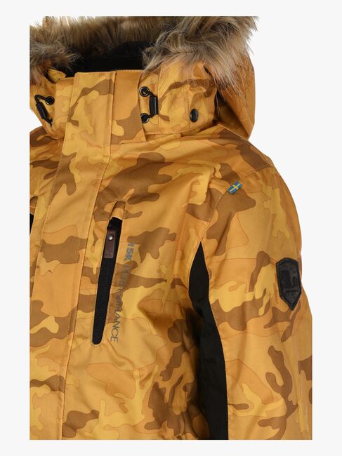 Lindberg Camo Winterjacke, Yellow