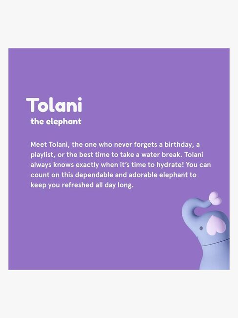 Asobu Bestie Wasserflasche Elefant, Blau SBV44-ELEPHANT-4840_2.jpg