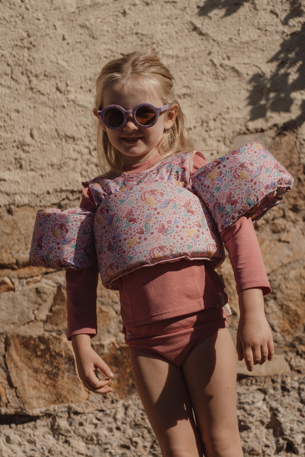 Little Dutch Dreamy Mermaid Schwimmgürtel, Pink