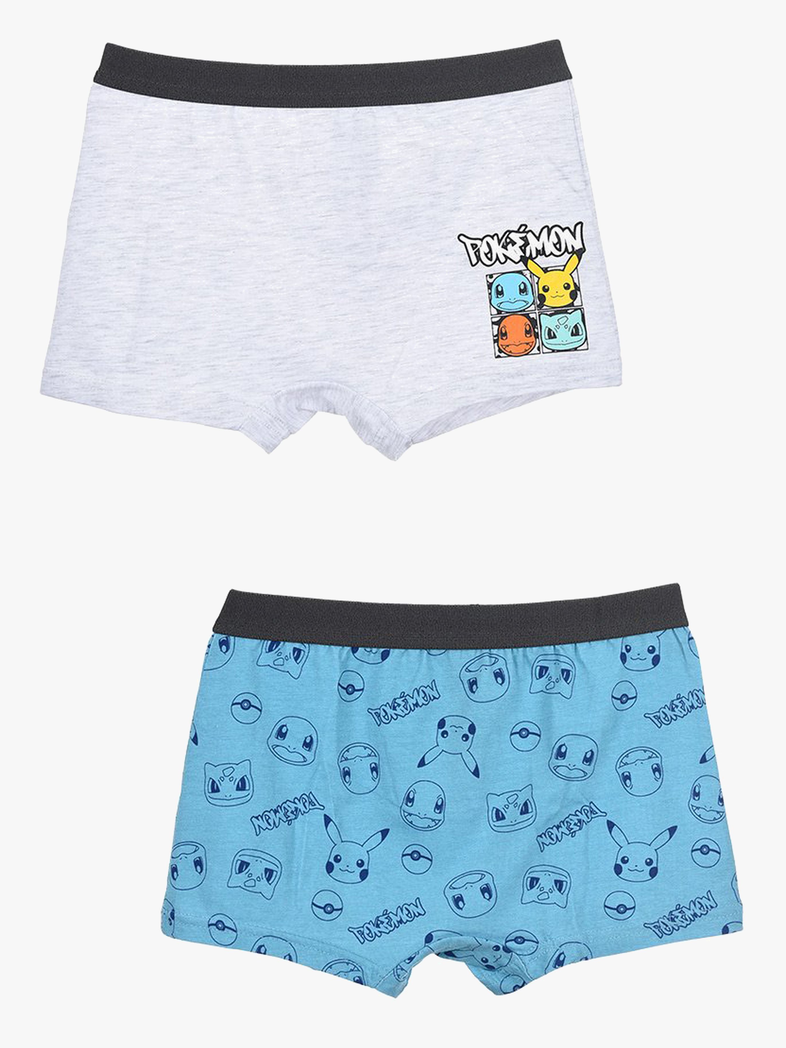 Pokémon Boxer Unterhosen 2er-Pack, Mehrfarbig, 146-152
