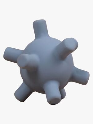 FILIBABBA Baby Sense Ball Beißspielzeug, Powder Blue