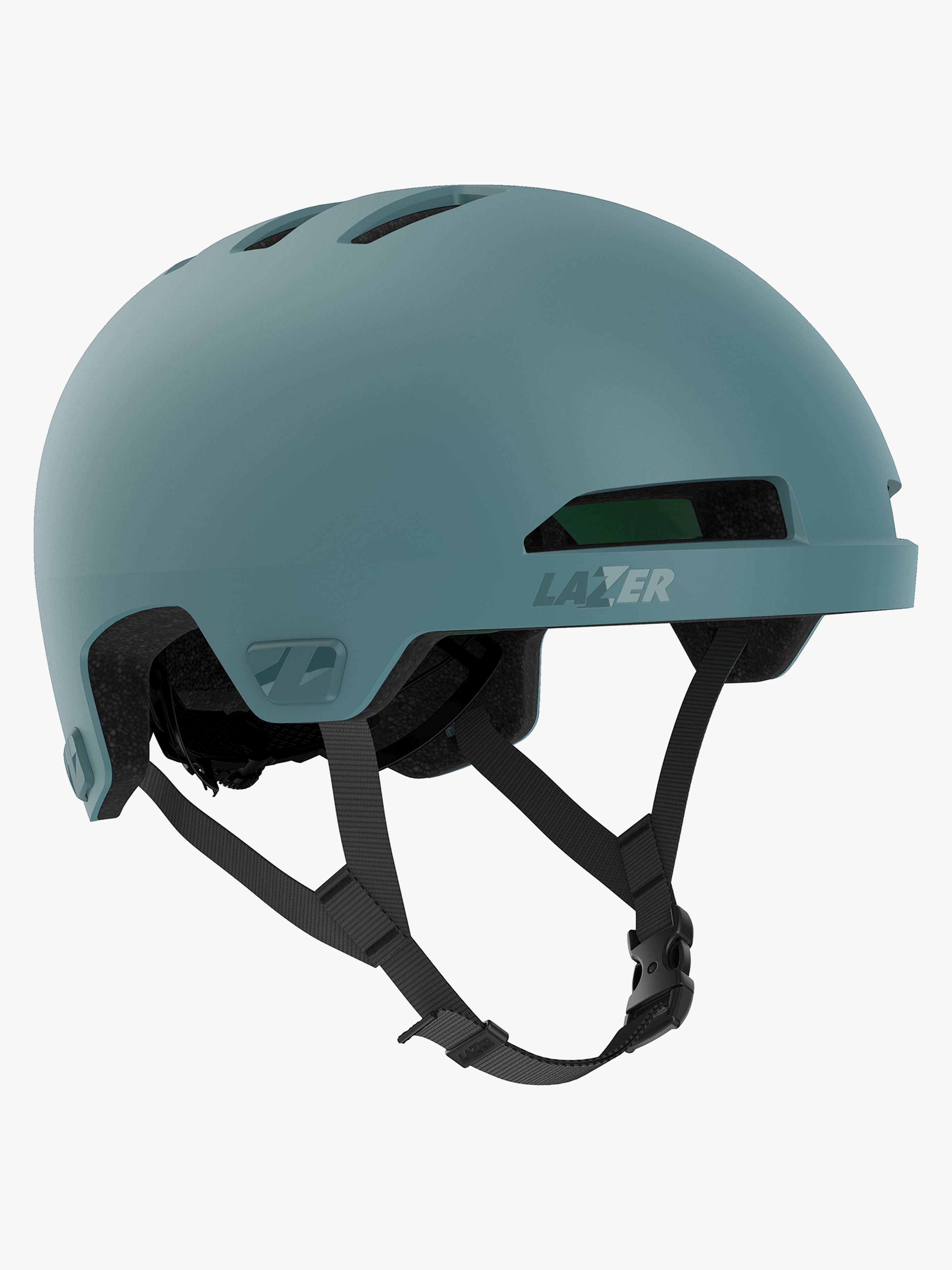 Lazer Maze KinetiCore Fahrradhelm, Matte Stone Blue, S-M
