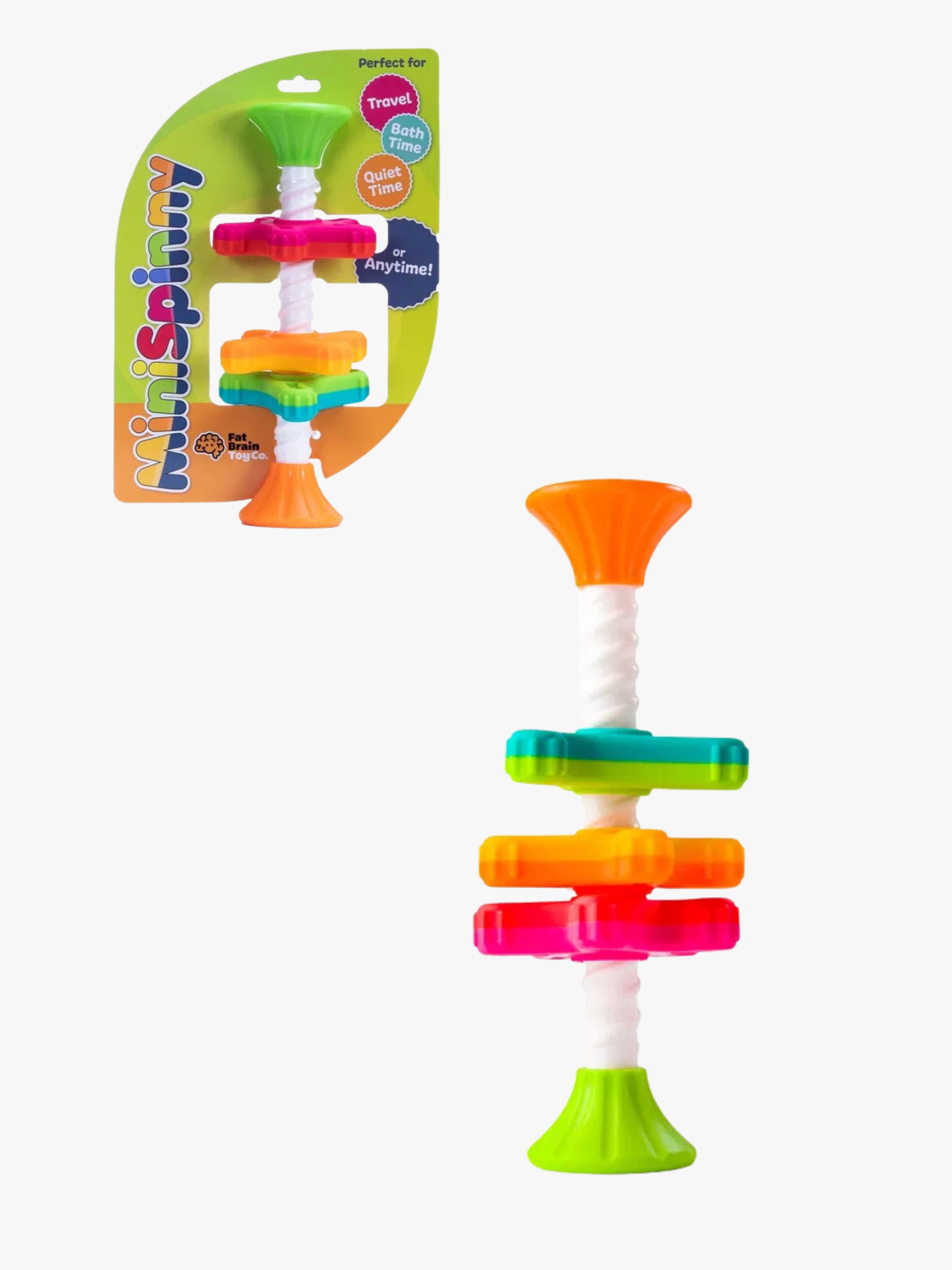Fat Brain Aktivitätsspielzeug Mini Spinny, Babyspielzeug