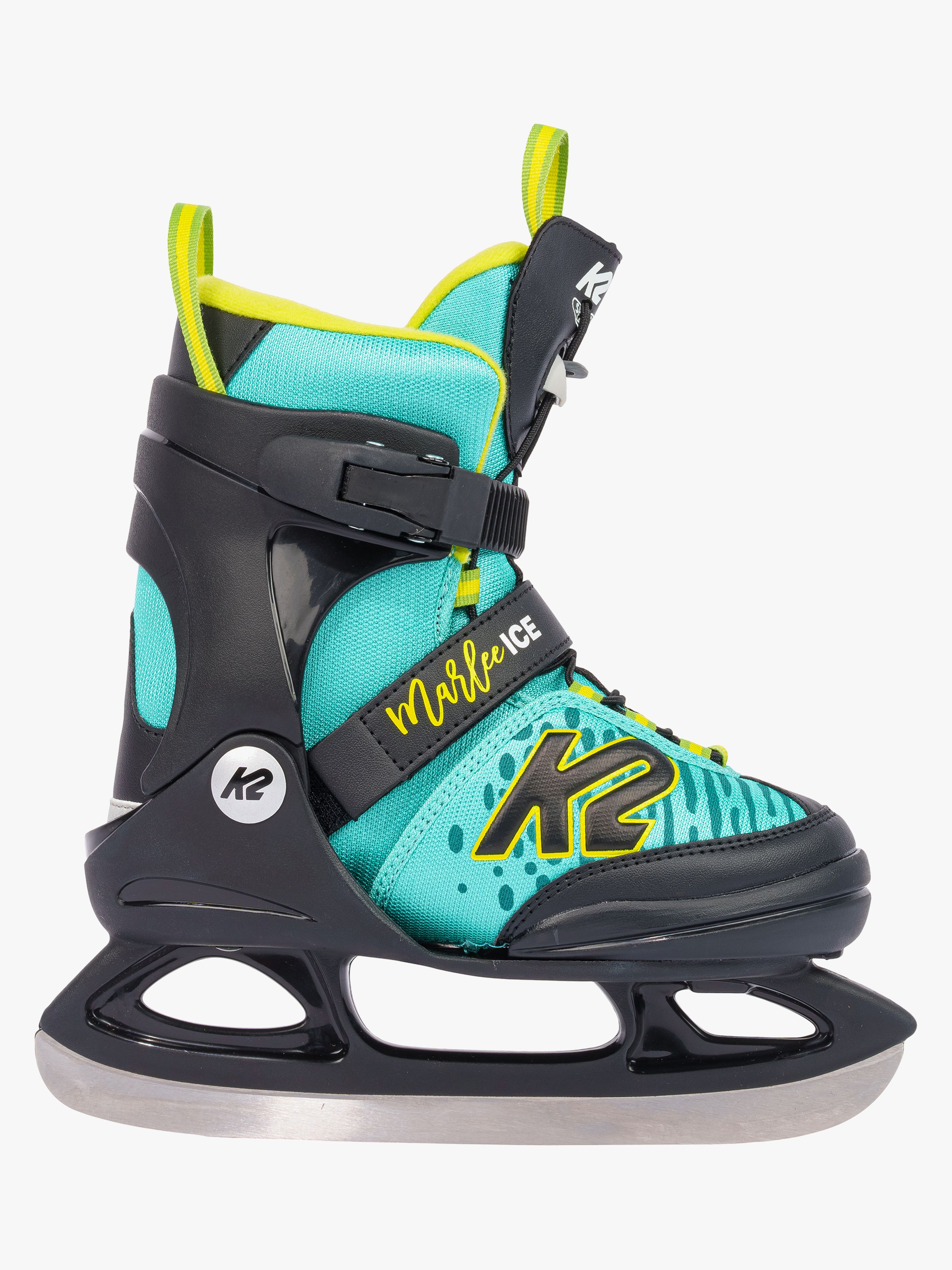 K2 Marlee Ice Schlittschuhe, Türkis/Gelb, XS