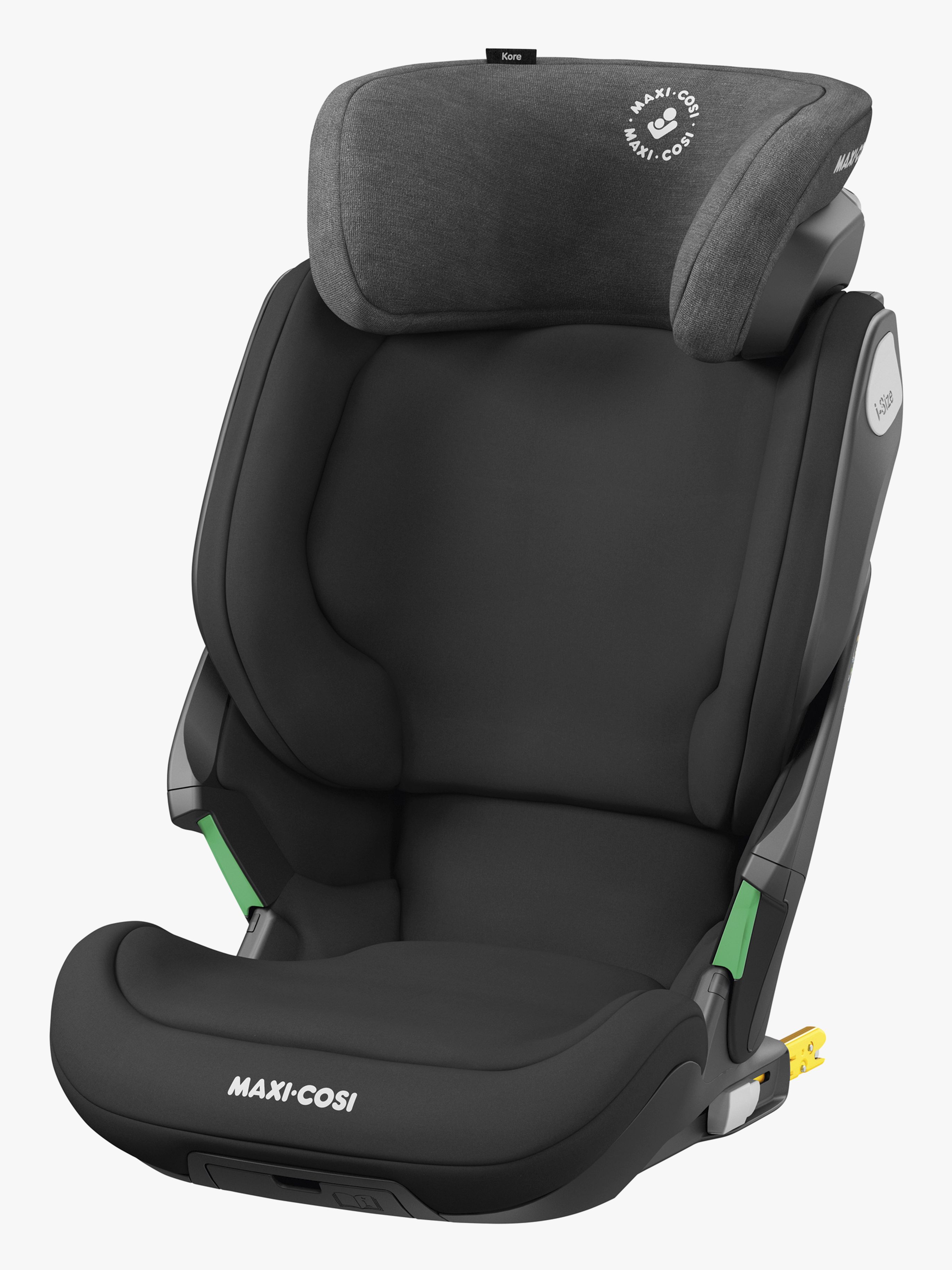 Kore i-Size Kindersitz, Authentic Black