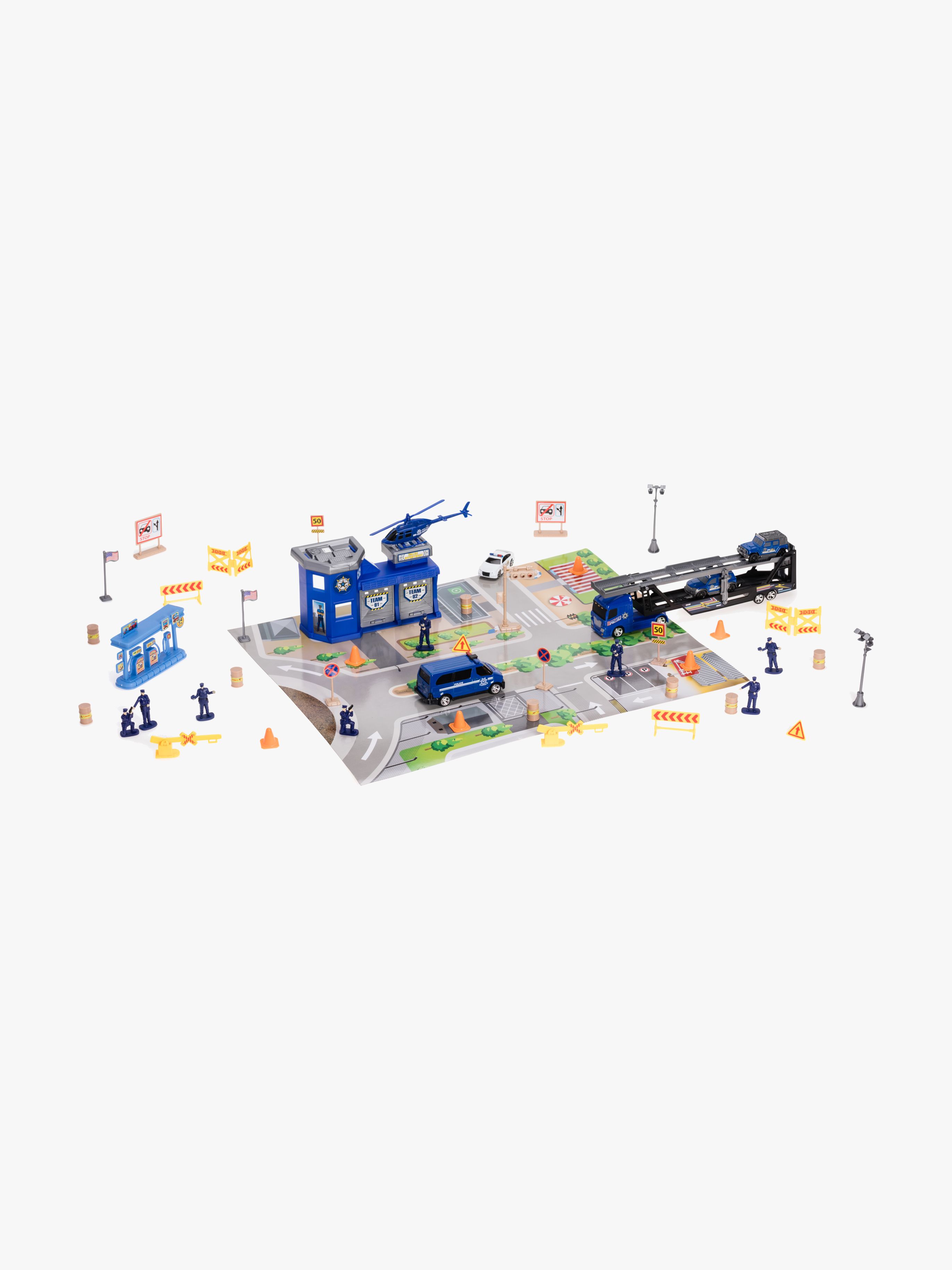 Polizeistation Spielset 50 Teile