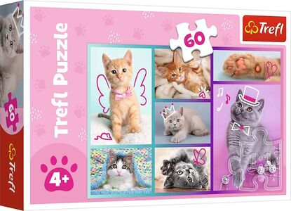 Trefl Puzzle Kätzchen 60 Teile