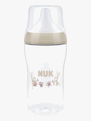 NUK Perfect Match Babyflasche 260 ml, Monkey