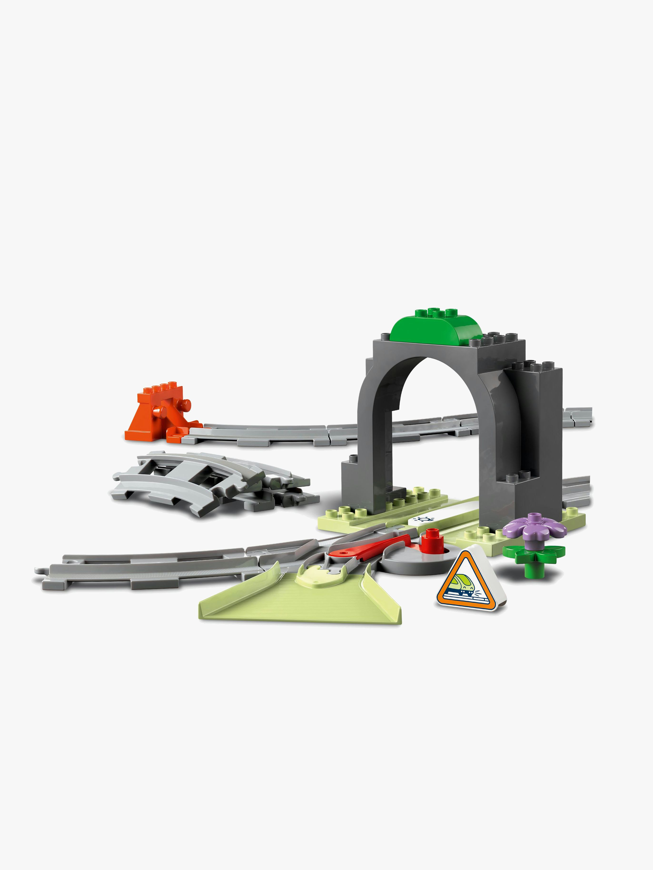 LEGO DUPLO Town 10425 Eisenbahntunnel und Schienen – Erweiterungsset