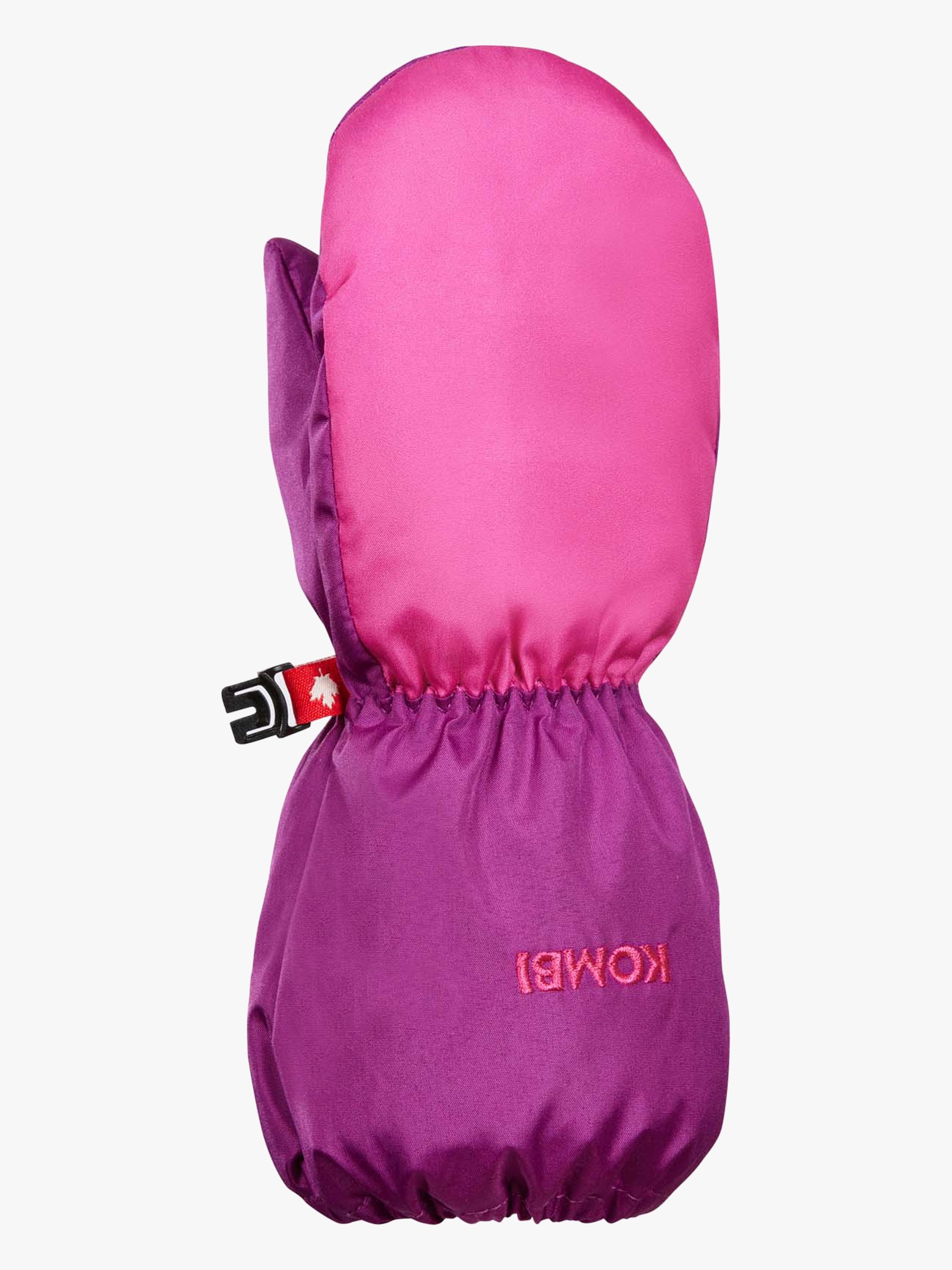 Kombi Bear Paw Fäustlinge, Fuschia Fedora, S