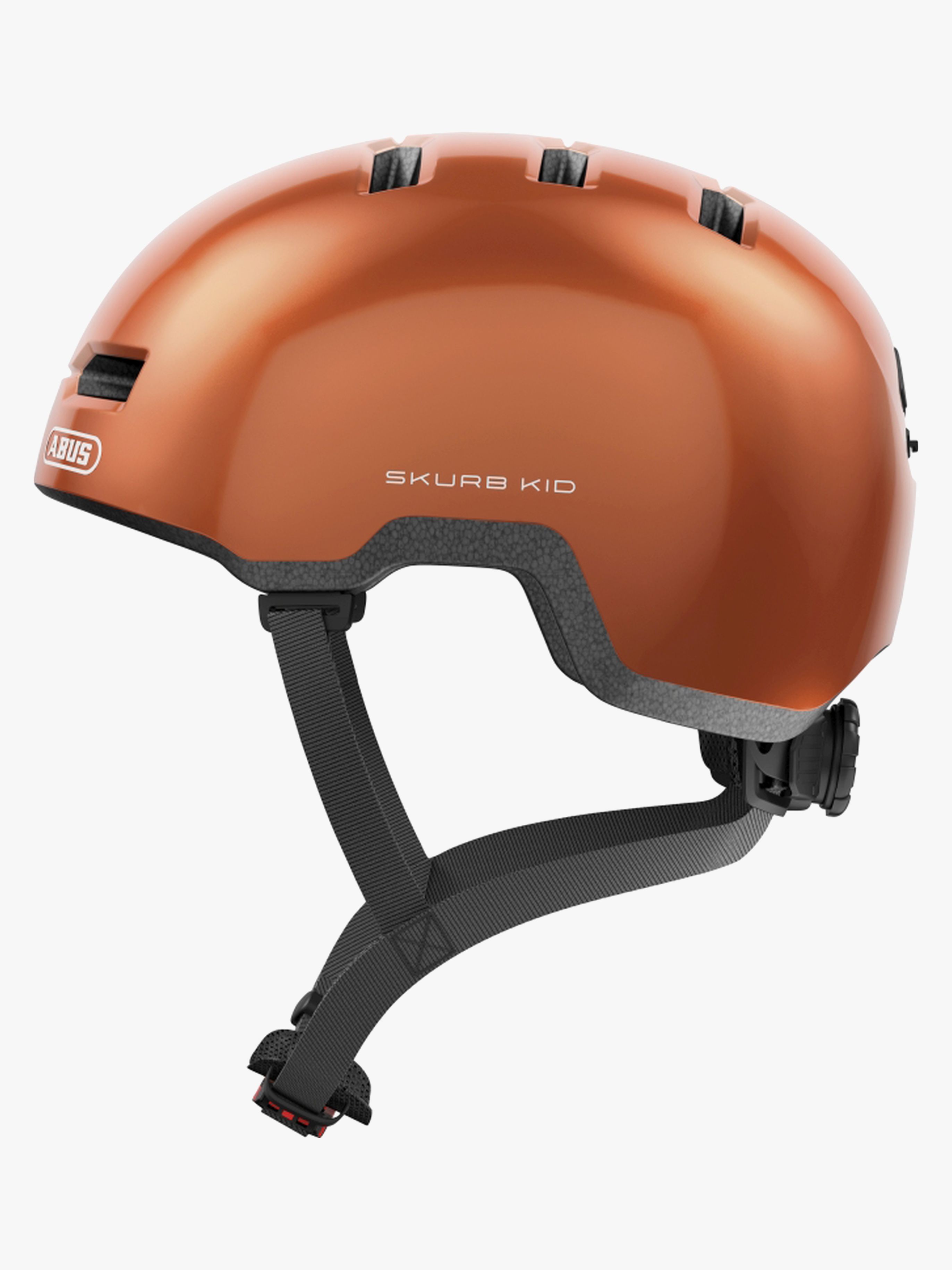 ABUS Skurb Kid Helm, Goldfish Orange, 45-50