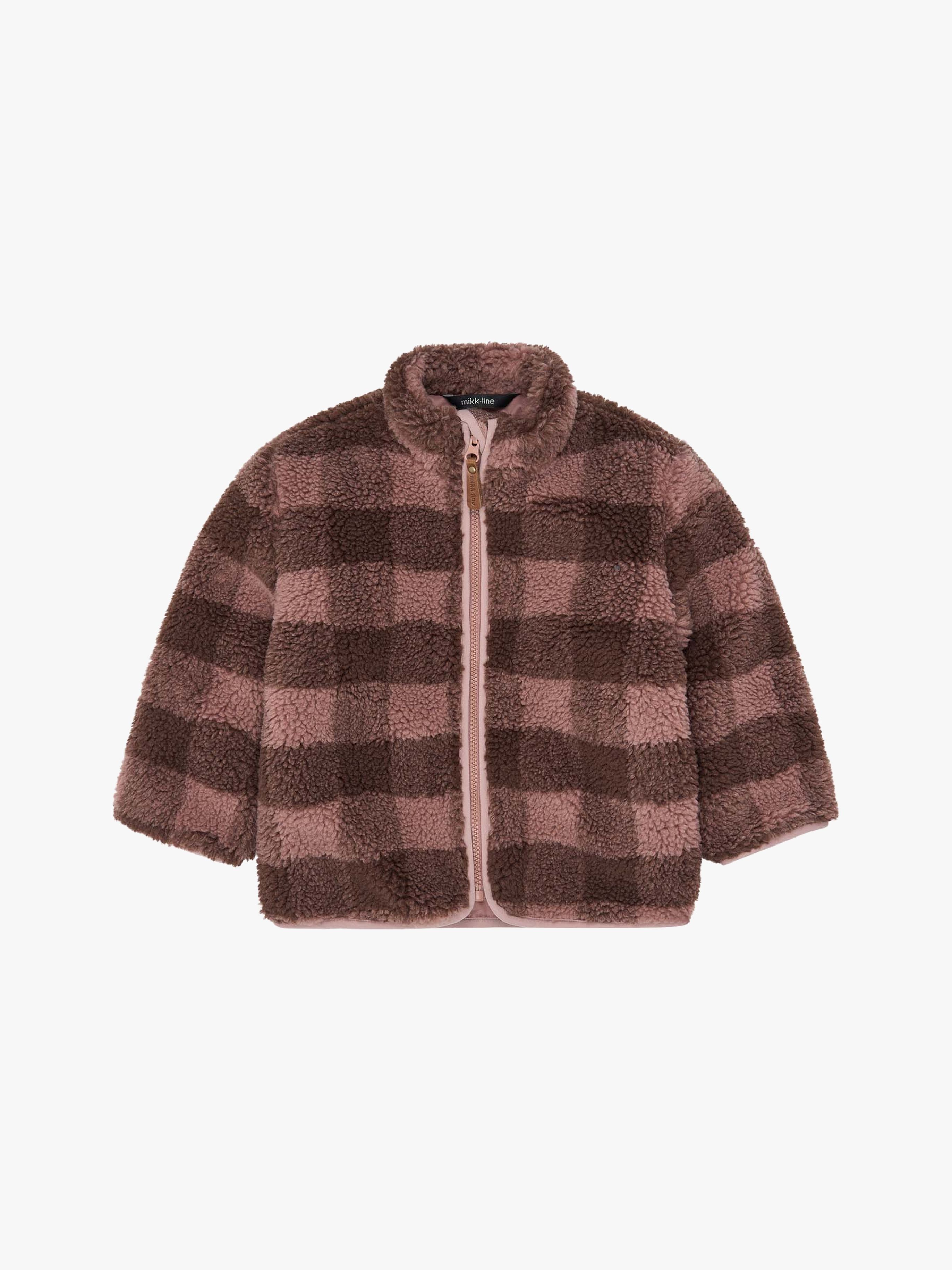 Mikk-Line Teddy Fleecejacke, Burlwood, 122