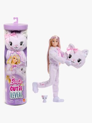 Barbie Cutie Reveal Sweet Bows Puppe Kätzchen, Lila