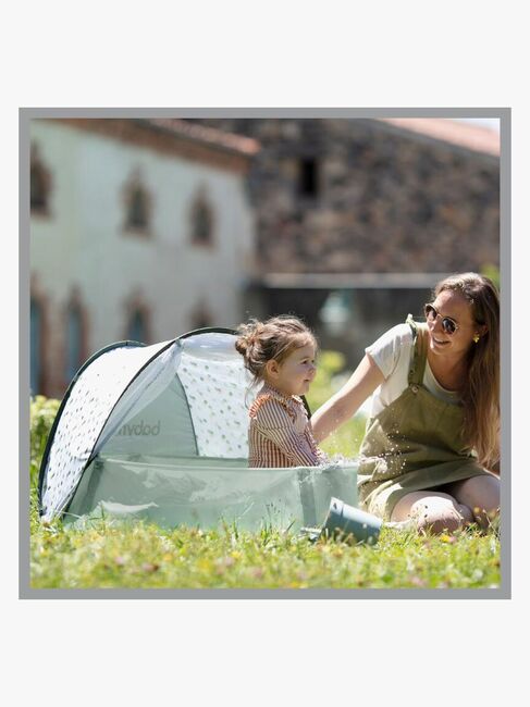 BabyMoov Aquani Provence UV-Schutzzelt, Grün/Weiß