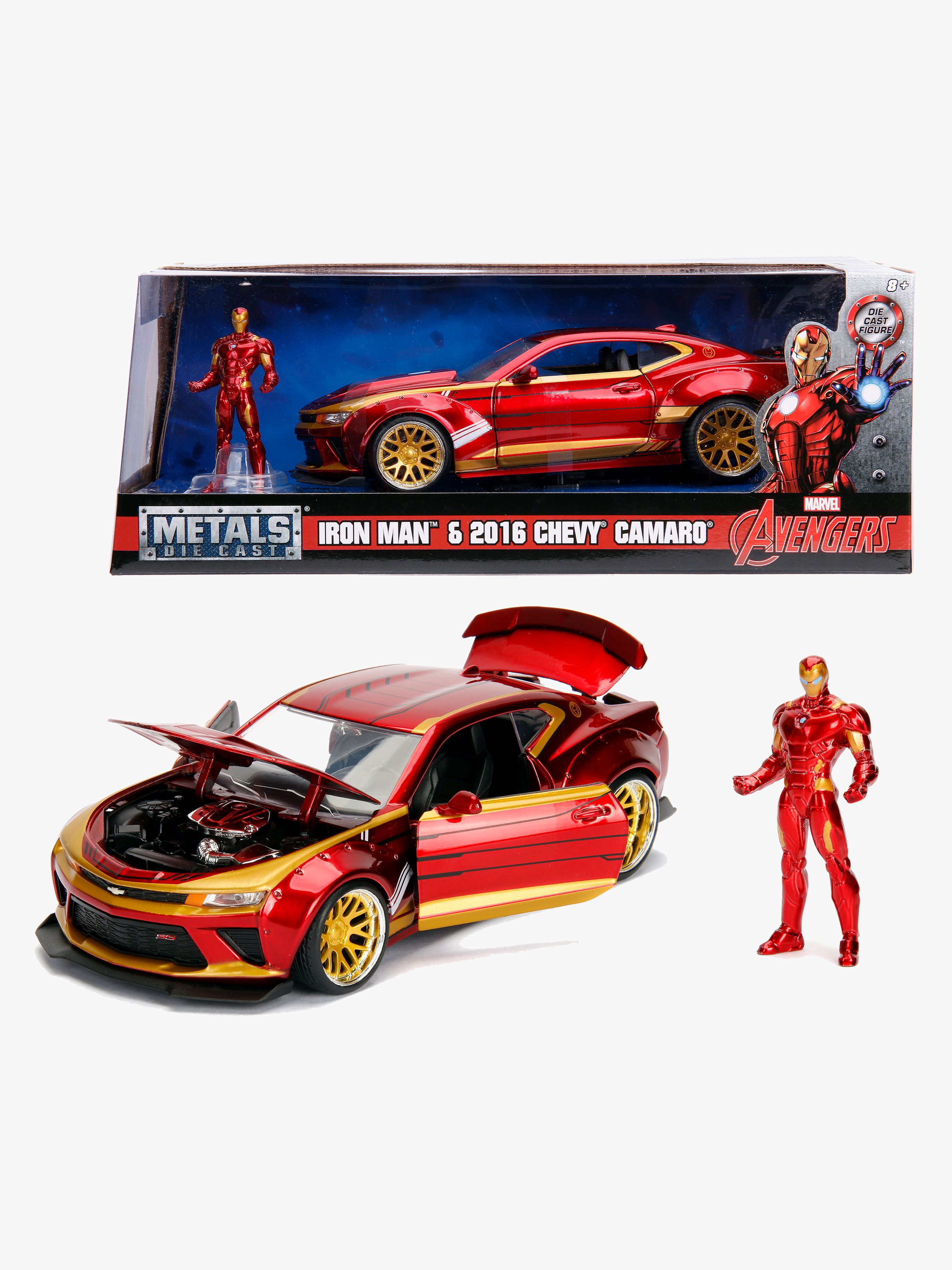 Marvel Ironman 2016 Chevy Camaro SS mit Figur
