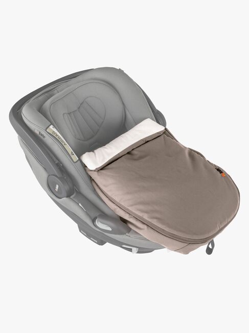 BeSafe Wind & Weather Bezug für Babyschale, Dark Sand