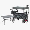 North 13.5 Porter Bollerwagen, Ivy Grey inkl. Campingtisch