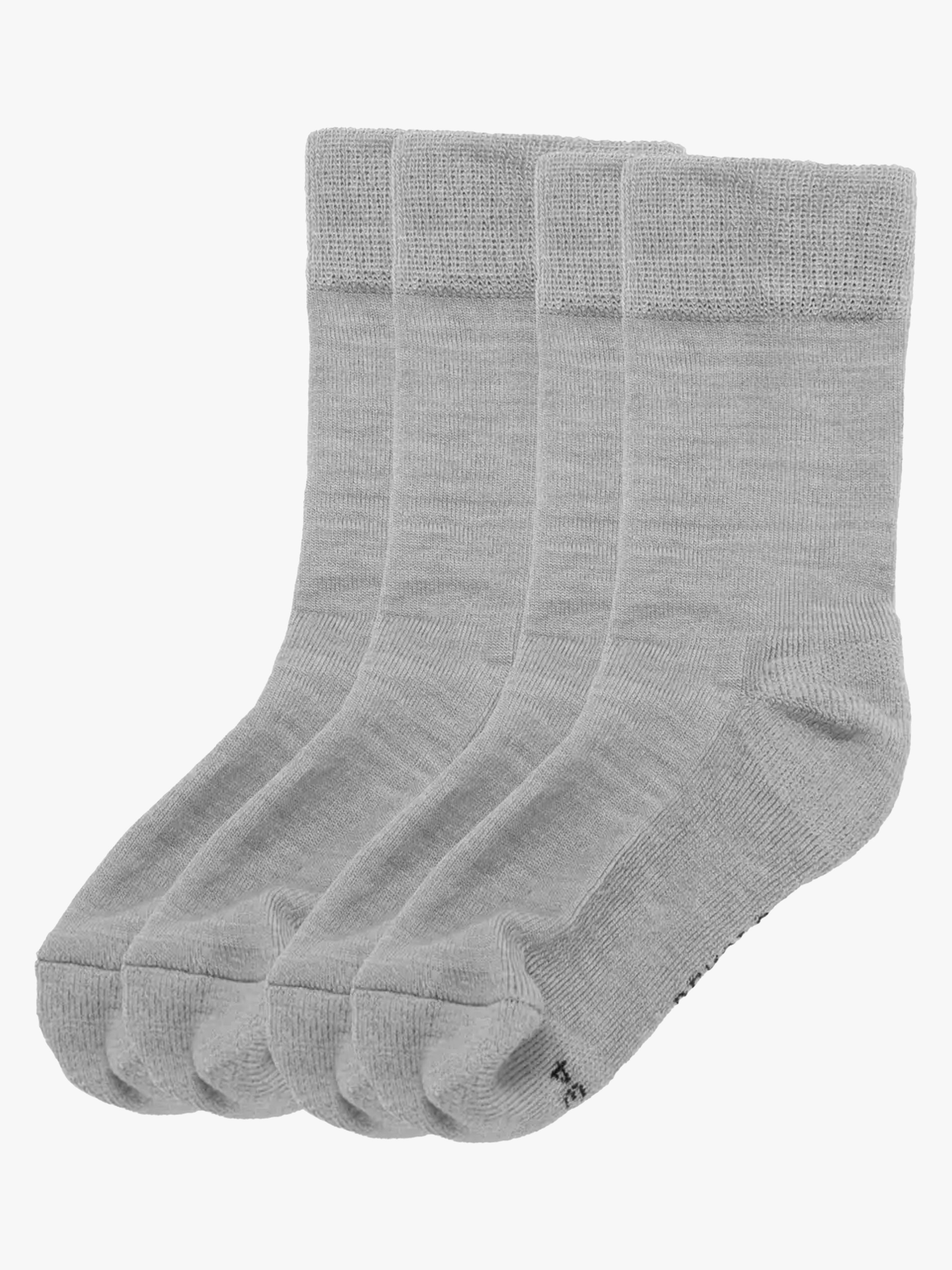 Devold Daily Medium Kid Wollsocken Merino 2er-Pack, GreyMelange, 28-30